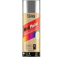 Эмаль аэрозольная термостойкая Sila HOME Max Paint серебряный 520мл SILP_T007