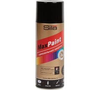 Эмаль аэрозольная Sila HOME Max Paint термостойкая, черный RAL9005, 520мл SILP_T9005