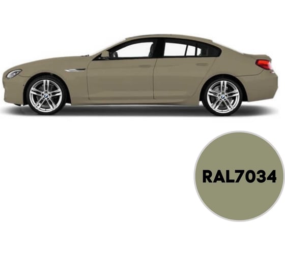 Грунт-эмаль 3 в 1 KOVALI полуглянец Желто-серая RAL 7034 (2,4кг) kov3.2.2.A.7034.2.4pg