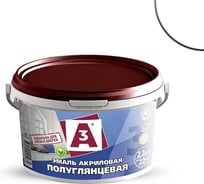 Акриловая универсальная полуглянцевая эмаль А3 2,2 кг 00871578