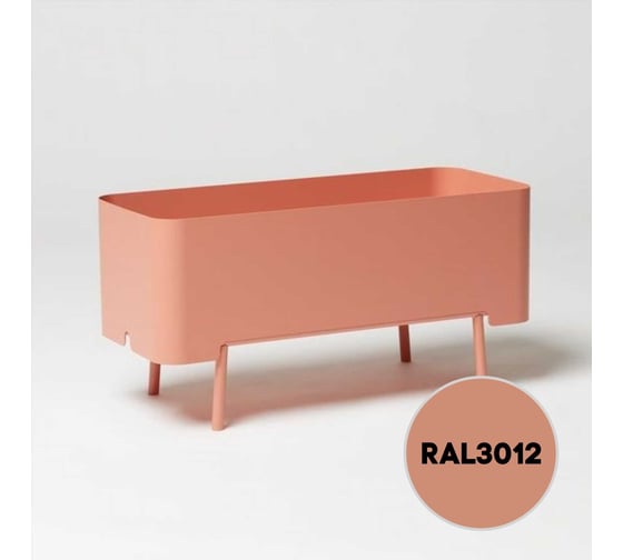 Грунт-эмаль 3 в 1 KOVALI полуглянец Бежево-красная RAL 3012 (2,4кг) kov3.2.2.A.3012.2.4pg
