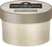 Наполнитель для придания декоративного эффекта DECORAZZA LUCENTE Glitter argento GL A 30 г DGL-A-030