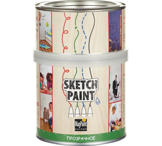Маркерное покрытие MagPaint SketchPaint прозрачное 0,5 л матовое SPTRM05RU
