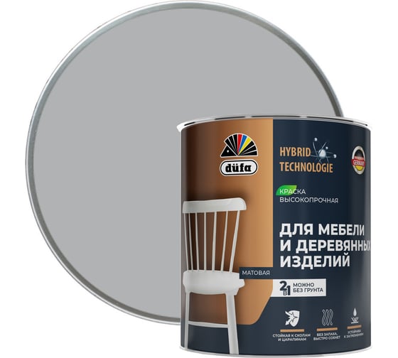Краска для мебели и деревянных изделий Dufa ООО "Мефферт Продакшн" МП00-012548