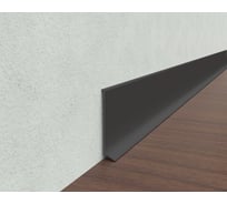 Плинтус алюминиевый ДИАЛ 40 3 000 - 6063 Т6 черный матовый 4687204783364