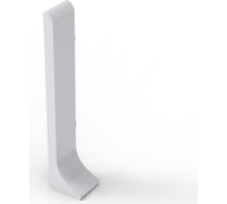 Заглушки для плинтуса Диал 60 СЕРЕБРО матовое 4687204783630