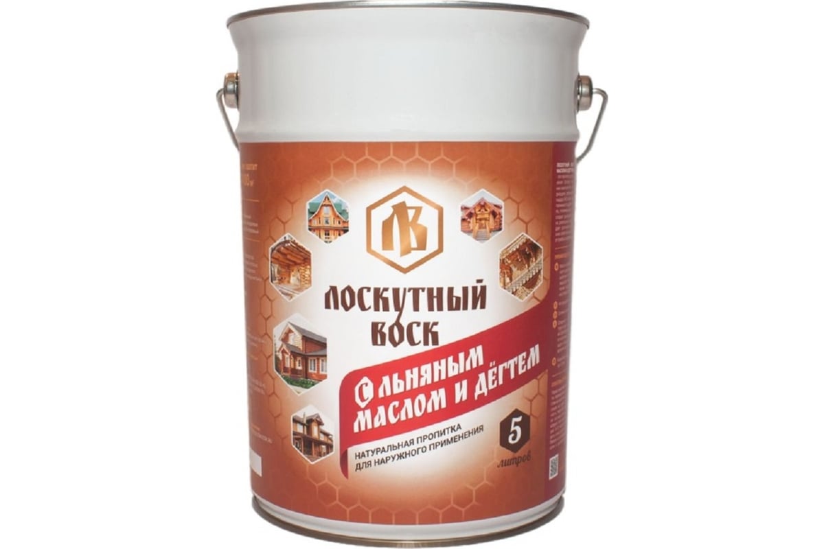 Лоскутный воск с льняным маслом и дегтем 5л ЛМД0500 - выгодная цена ...