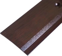 Порог-стык Трибатрон АЛ-125 1,50м декор под дерево ВЕНГЕ 88535