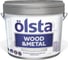 Краска по дереву и металлу OLSTA Wood&metal глянцевая БАЗА A 2.7 л OWMAG-27 1