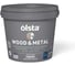 Краска по дереву и металлу OLSTA Wood&metal глянцевая БАЗА A 0.9 л OWMAG-09 4