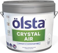 Краска с функцией нейтрализации формальдегида OLSTA CRYSTAL AIR БАЗА A 0.9 л OCAA-09