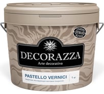 Финишное покрытие DECORAZZA Pastello Vernici PV 001 1 кг DPSV001-10 16289246