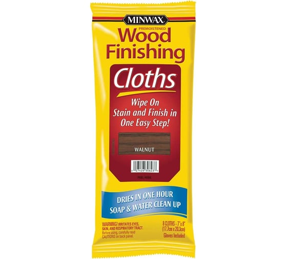Салфетка Minwax WF грецкий орех 30823