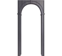 Арка Лесма стиль Палермо ПВХ дуб грей 700-1300х190х2150 со сводорасширителем ПШ-2Э-ДГ