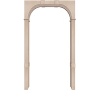 Арка Лесма стиль Милано ПВХ капучино 700-1400х190х2250 со сводорасширителем ПР-2Э-К