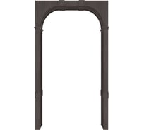 Арка Лесма стиль Милано ПВХ эковенге 700-1400х190х2200 со сводорасширителем ПР-2Э-ЭВ