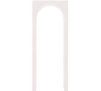 Арка Лесма стиль Эллада ПВХ белый ясень 700-1300х190х2150 со сводорасширителем Эл-2Э-БЯ
