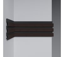 Панель стеновая Decomaster 2900x12x122 мм, D316-438D Махагон D316-438D ДМ