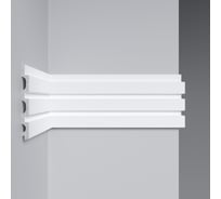 Панель стеновая Decomaster 2900x12x122 мм, D316 Под покраску D316 ДМ