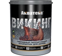Антисептик для дерева Акватекс Викинг 65079, лессирующий, полуматовый, 0,75 л, палисандр 272519