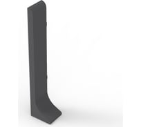 Заглушки для плинтуса ДИАЛ 40 черный матовый 4687204783623