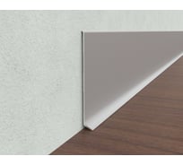 Плинтус ДИАЛ 100 3 000 - 6063 Т6 СЕРЕБРО матовое 4687204783418