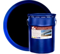 Антикоррозийная грунт-эмаль Акромат 100, 25 кг, черный 1561