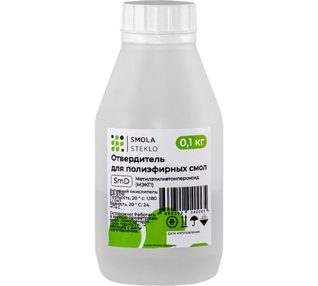 Отвердитель Смола-Стекло МЭК BUTANOX M50 0,1 кг ot0024