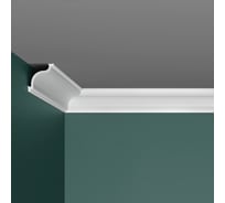 Потолочный плинтус ПРАЙМДЕКОР XPS профиль C-65 длина 2м 17200