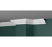 Потолочный плинтус ПРАЙМДЕКОР XPS профиль K-130 длина 2м 18000