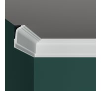 Потолочный плинтус для натяжных потолков ПРАЙМДЕКОР XPS профиль N-80 длина 2м 15000