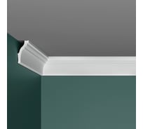 Потолочный плинтус для натяжных потолков ПРАЙМДЕКОР XPS профиль R-55 длина 2м 16800