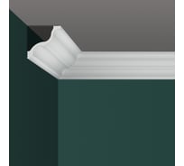 Потолочный плинтус ПРАЙМДЕКОР XPS профиль S-110 длина 2м 19000