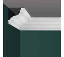 Потолочный плинтус ПРАЙМДЕКОР XPS профиль S-150 длина 2м 19200
