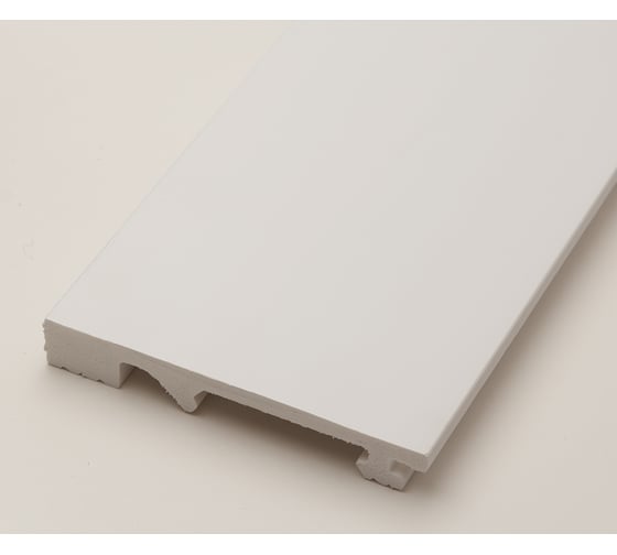 Плинтус UHD POLYMER Волшебная палочка 1 UHD 28/100С 99x15x2000 Белый под покраску УТ000080890