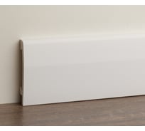 Плинтус UHD POLYMER 1 UHD 03/70C 70x14x2000 Белый под покраску УТ000080885