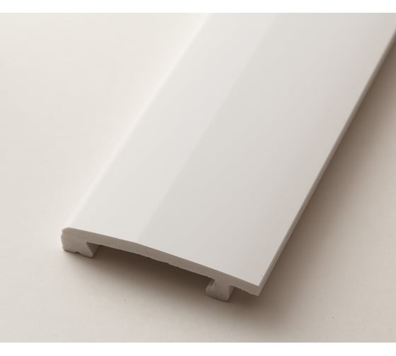 Плинтус UHD POLYMER 1 UHD 03/70C 70x14x2000 Белый под покраску УТ000080885