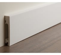 Плинтус UHD POLYMER 1 UHD 19/80С 80x15x2000 Белый под покраску УТ000080889
