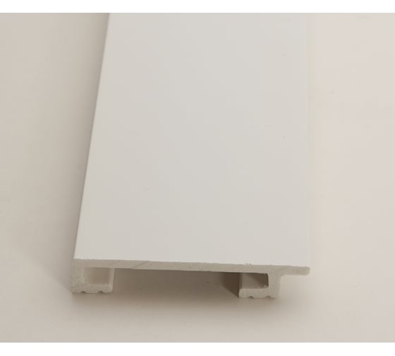 Плинтус UHD POLYMER 1 UHD 46/80 80x16x2000 Белый под покраску УТ000080892