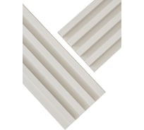 Реечные панели LAKO Комплект 20 шт., ПВХ Дуб кремовый 1000x160x23мм, 3,2м2 LKD-RE-P124-100CM-MEGA20