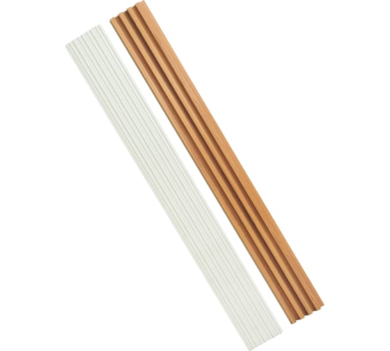 Реечные панели LAKO ПВХ Дуб натур 1000x160x23мм LKD-RE-P108-100CM