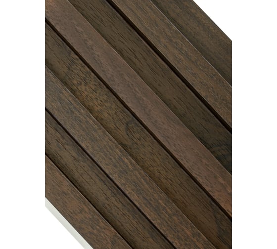 Реечные панели LAKO Комплект 20 шт., ПВХ Орех тёмный 1500x160x23мм, 4,8м2 LKD-RE-P109-150CM-MEGA20
