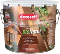 Лессирующий антисептик для дерева Pufas эбеновое дерево Decoself 9л тов-214554