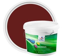 Резиновая краска Резолюкс Universal, 7 кг красно-коричневый 8012 00000001492