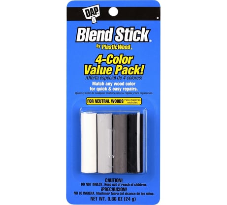 Набор стиков для быстрого ремонта деревянных поверхностей DAP BLEND STICK прозрачный 7079804103 04085