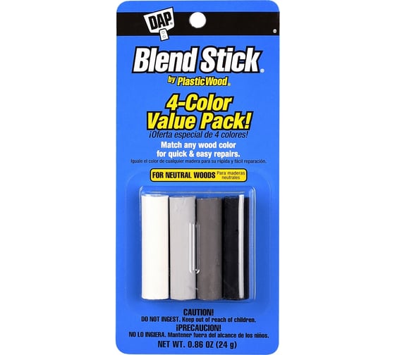 Набор стиков для быстрого ремонта деревянных поверхностей DAP BLEND STICK прозрачный 7079804103 04085 1