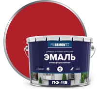 Эмаль Proremontt ПФ-115 Красный 10 кг 9591484 ЛА-00003062