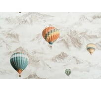 Декоративные обои горячего тиснения на флизелиновой основе Артекс Воздушные шары, 10мх1.06м 10975-02