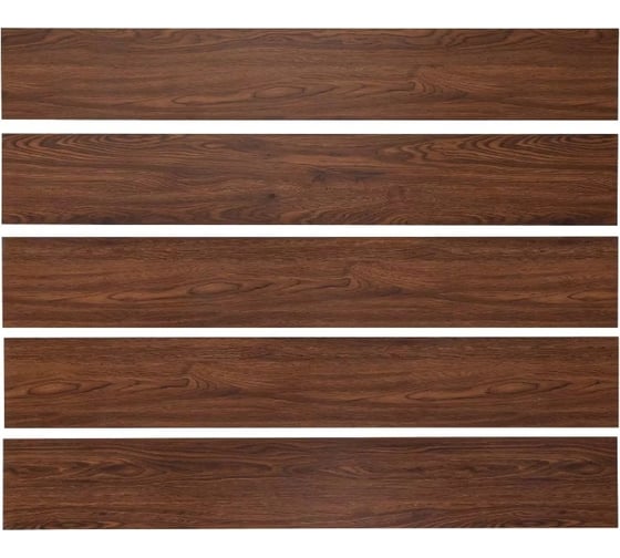Сверхизносостойкая плитка ПВХ GoodWay Brazil Collection, Палисандр Грэйж, 43 класс, 1220x181x4 мм, 10 шт. GWB-01