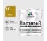 Грунт-Эмаль 3 в 1 Hammer для металлических поверхностей, молотковая краска, глянцевая MALARE бронза, 2,5 кг. КХАМБРОГ0250 1